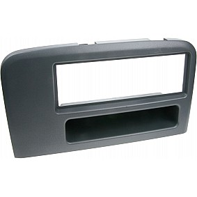 1-DIN Paneel met aflegbakje. Volvo S80 (T/K) 1998-2006 Kleur: Zwart