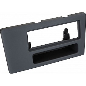 1-DIN Paneel Volvo S60 /V60 (R) S70/V70 (S) 2000-2004 XC70 II (S) 2002-2004  Kleur: Zwart