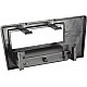 1-DIN Paneel Volvo S60 /V60 (R) S70/V70 (S) 2000-2004 XC70 II (S) 2002-2004  Kleur: Zwart