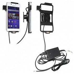 Brodit houder - Sony Xperia M2 Actieve houder met vaste voeding