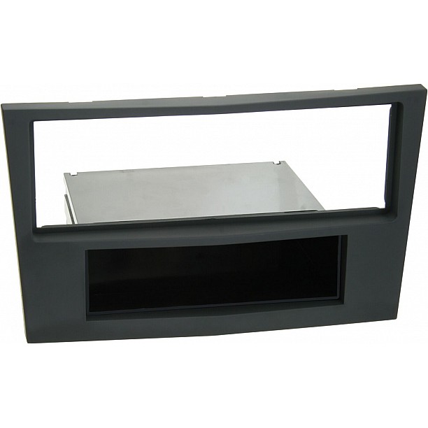RT 1-DIN Paneel met aflegbakje. Opel Astra 2004-2010 Kleur: Charcoal RT 1-DIN Paneel met aflegbakje. Opel Astra 2004-2010 Kleur: Charcoal