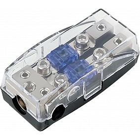 Mini ANL zekeringhouder (zilver ) 1 x 35 mm² + 2 x 20 mm²