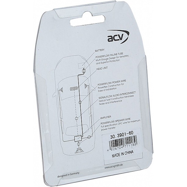 AGU zekering 60 Ampere (goud) 4 stuks in blister AGU zekering 60 Ampere (goud) 4 stuks in blister