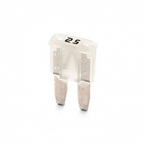 steekzekering 5 stuks Micro2  25amp in blister