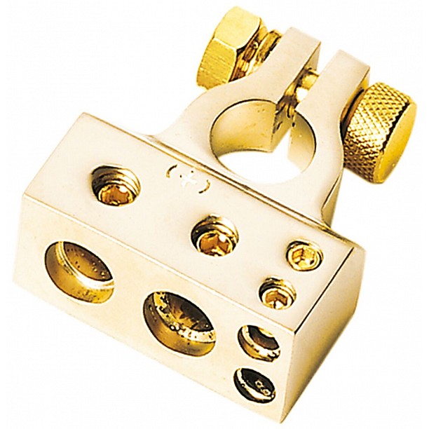 Batterij Behuizing / positive (goud ) 1 x 35 mm² /1 x 20 mm²/ 2x10mm Batterij Behuizing / positive (goud ) 1 x 35 mm² /1 x 20 mm²/ 2x10mm