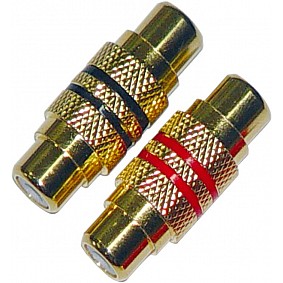RCA Adapter stereo female > female 1 x red/ 1 x black