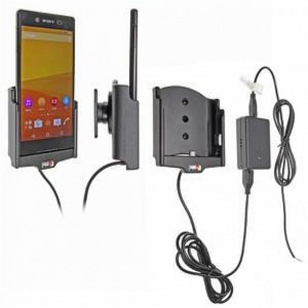 Brodit houder - Sony Xperia Z3+ Actieve houder met vaste voeding Brodit houder - Sony Xperia Z3+ Actieve houder met vaste voeding