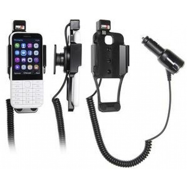 Brodit houder - Nokia 225 Actieve houder met 12/24V lader Brodit houder - Nokia 225 Actieve houder met 12/24V lader
