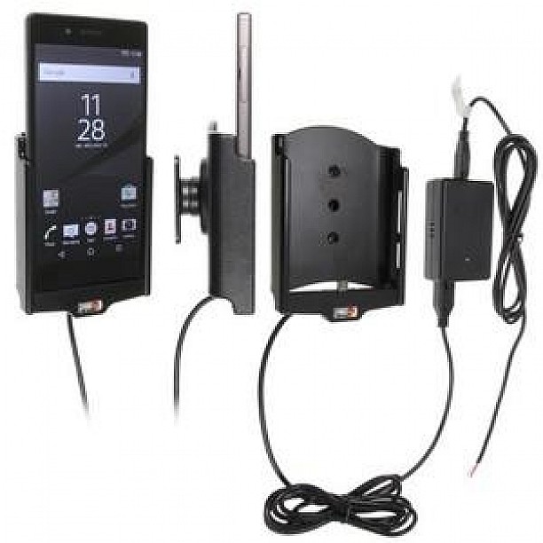 Brodit houder - Sony Xperia Z5 Actieve houder met vaste voeding Brodit houder - Sony Xperia Z5 Actieve houder met vaste voeding