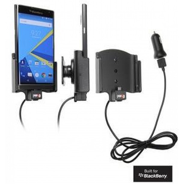 Brodit houder - BlackBerry Priv Actieve houder met 12V USB plug Brodit houder - BlackBerry Priv Actieve houder met 12V USB plug
