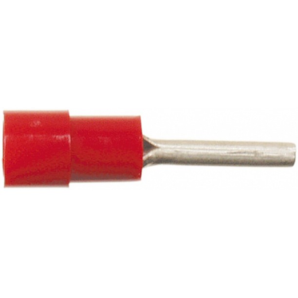 Adereindhuls Rood 0.5 - 1.0 mm² (100 stuks)