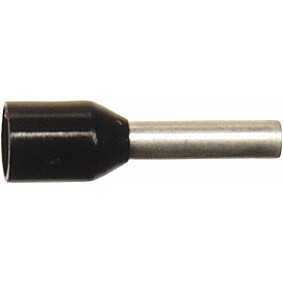 Adereindhuls zwart 1.5 mm² (100 stuks)