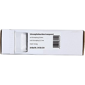 Krimpkous transparant Ø 25.4 mm / Lengte 5 meter