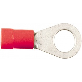 Ring Kabelschoen Rood 0.5 - 1.0 mm² / Breedte 4.0 mm  (100 stuks)