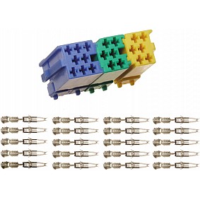 Montage set Mini ISO plug 23 stuks