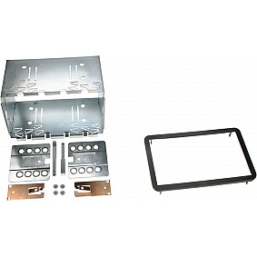 2-DIN Paneel Alfa Romeo 159/ Brera/ Spider (939) - Kleur: Zwart
