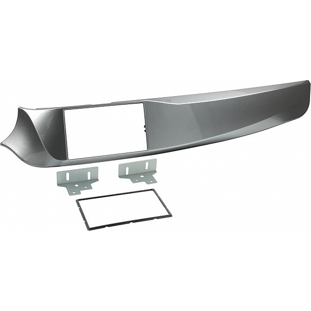 2-DIN Paneel Alfa Romeo Giulietta 5/2010-10/2013 Kleur: Zilver 2-DIN Paneel Alfa Romeo Giulietta 5/2010-10/2013 Kleur: Zilver