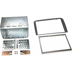 2-DIN Paneel Alfa Romeo 147 (Typ 937)  / GT (Typ 937) 2001-2011 Kleur: Antraciet