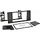 2-DIN Paneel BMW 5-Serie (E39) 1995-2004 Kleur: Zwart 2-DIN Paneel BMW 5-Serie (E39) 1995-2004 Kleur: Zwart