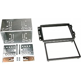 2-DIN Paneel Chevrolet Epica/ Aceo/ Captiva - Hummer H2 | Kleur: Zwart