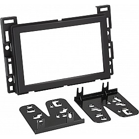 2-DIN Paneel Chevrolet - Opel -Pontiac - Saturn -  Kleur: Zwart (METRA)