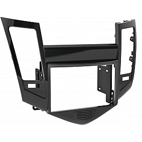 2-DIN Paneel Chevrolet Cruze (KL1J) 2009-2014 Kleur: Piano Zwart