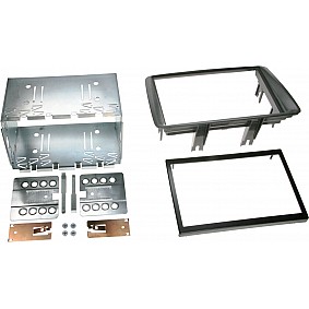 2-DIN Paneel Fiat Panda (169) 2003-2012 Kleur: Anthraciet
