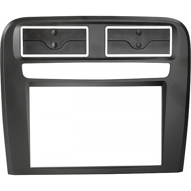 2-DIN Paneel Fiat Grande Punto 2005-2010 Kleur: Zwart