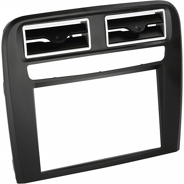 2-DIN Paneel Fiat Grande Punto 2005-2010 Kleur: Zwart