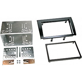 2-DIN Paneel Fiat Bravo (198) 2007-2014 - Kleur: Piano Zwart