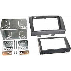 2-DIN Paneel Fiat Croma (194)| 2005-2010 | Kleur: Zwart