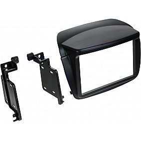 2-DIN Paneel Fiat Doblò (ZAF263)  Opel Combo D (Combo D)  Kleur: Zwart