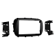 2-DIN Paneel Fiat 500X 2015-2019 Kleur: Zwart (METRA)