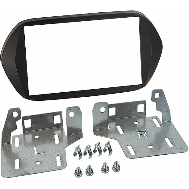 2-DIN Paneel Fiat Tipo 2015 > Kleur: Zwart 2-DIN Paneel Fiat Tipo 2015 > Kleur: Zwart