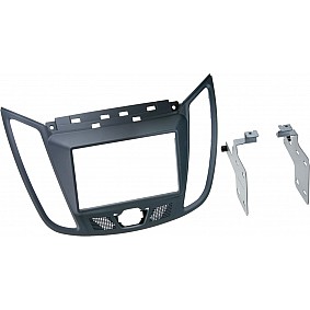 2-DIN Paneel Ford C-Max (DXA) / Kuga (DM2) Kleur: Donker Grijs