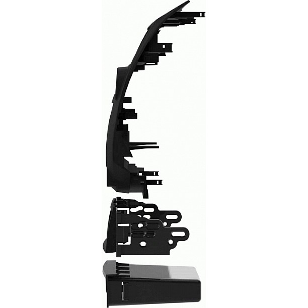 2-DIN radiopaneel met opbergvak Honda Accord/Crosstour VS (METRA)