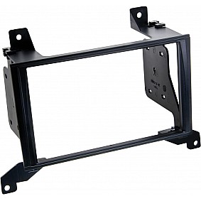 2-DIN Paneel Hyundai Santa Fé (CM) 2009-2012 Kleur: Zwart