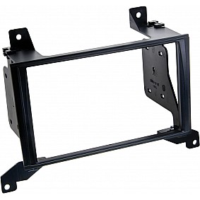 2-DIN Paneel Hyundai Santa Fé 2009-2012 Kleur: Zwart