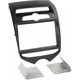 2-DIN Paneel Hyundai IX20 2010-2014 Kleur: Mat Zwart