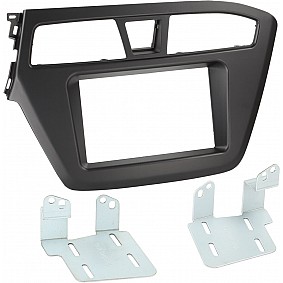 2-DIN Paneel Hyundai I20 2014-2020 - Kleur: zwart