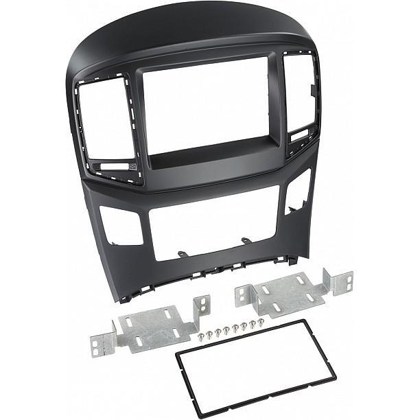 2-DIN Paneel Hyundai H1 2015-2019 Kleur: Zwart