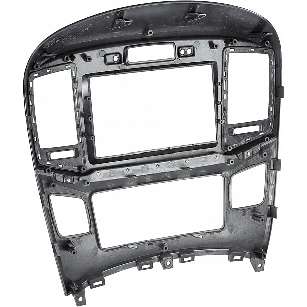 2-DIN Paneel Hyundai H1 2015-2019 Kleur: Zwart/ Zilver