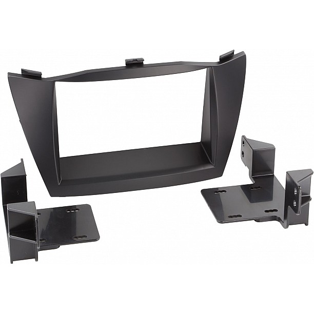 2-DIN Paneel Hyundai IX 35 2010-2013 - Kleur: Zwart