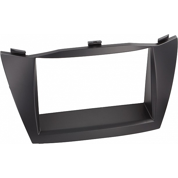 2-DIN Paneel Hyundai iX35 met Pocket 2010-2013 Kleur: Zwart