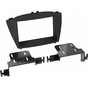 2-DIN Paneel Hyundai ix35 2013-2015 Kleur: Zwart (METRA)