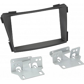 2-DIN Paneel Hyundai i40 (VF) i40cw (VF)  Kleur: Zwarts