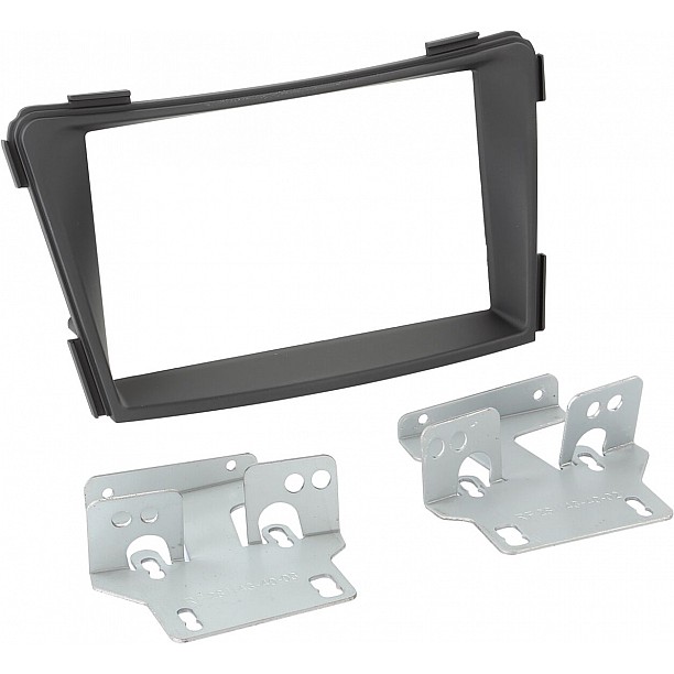 2-DIN Paneel Hyundai I40 2011-2018 Kleur: Donker Grijs