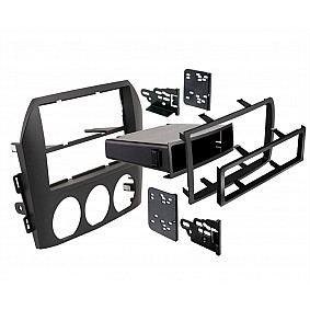 2-DIN Paneel Mazda MX-5 (NC) 2005-2009  / Miata US Model 2005-2008 | Kleur: Zwart (METRA)