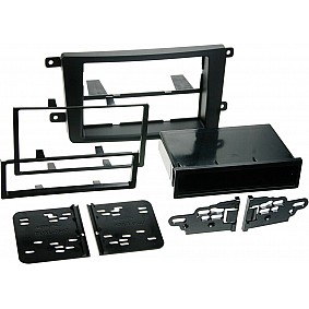 2-DIN Paneel Mazda CX 9 (TB) 2007-2015 Kleur: Zwart (METRA)