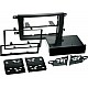 2-DIN Paneel Mazda CX 9 (TB) 2007-2015 Kleur: Zwart (METRA)